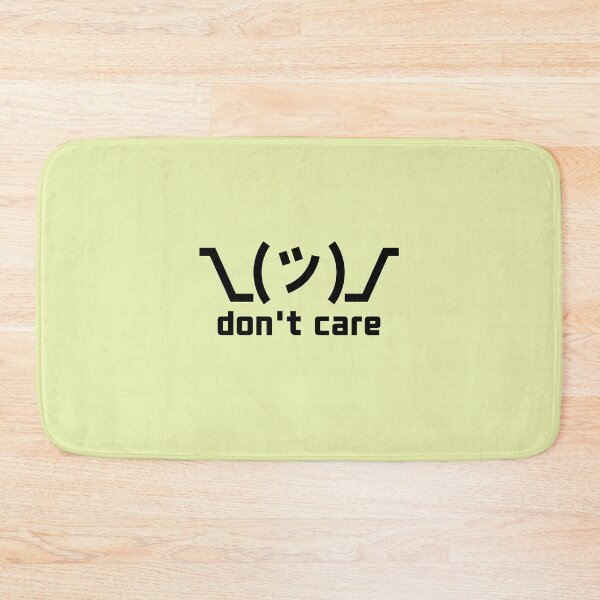 Item preview, DON'T CARE - SHRUG designed and sold by lightnamu.