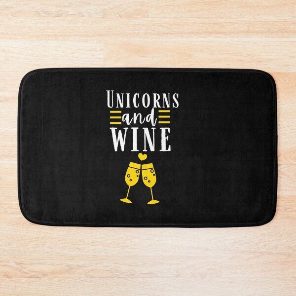 Item preview, Unicorns and Wine Quote, Wine Lover Gift, Wine Drinker, Typography Quote, Alcohol Quotes designed and sold by thedazzlingmonk.