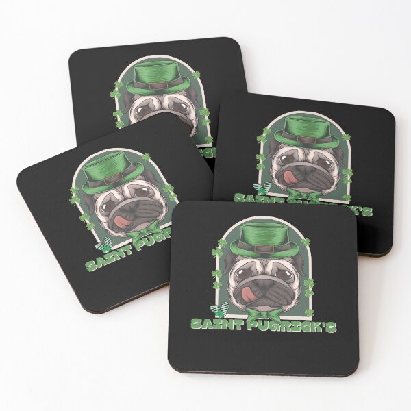 Item preview, Saint pugrick's cute Saint Patricks day design designed and sold by reka88.