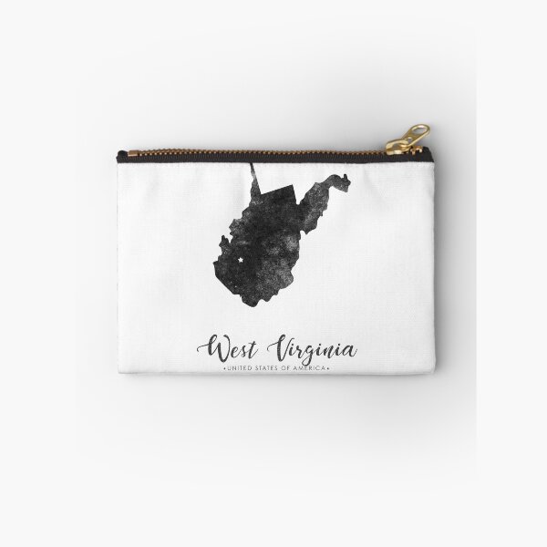 Item preview, West Virginia State Map Art - Grunge Silhouette designed and sold by Studio Grafiikka.