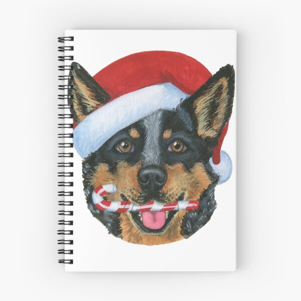 Item preview, Christmas Blue Heeler designed and sold by amberwjohnson.