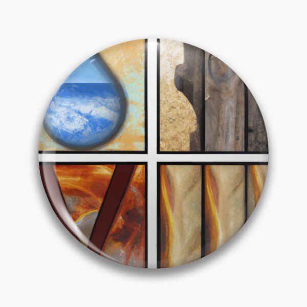 Item preview, Colorful Abstract Five Element Design | Modern Art designed and sold by funnyhalloween.