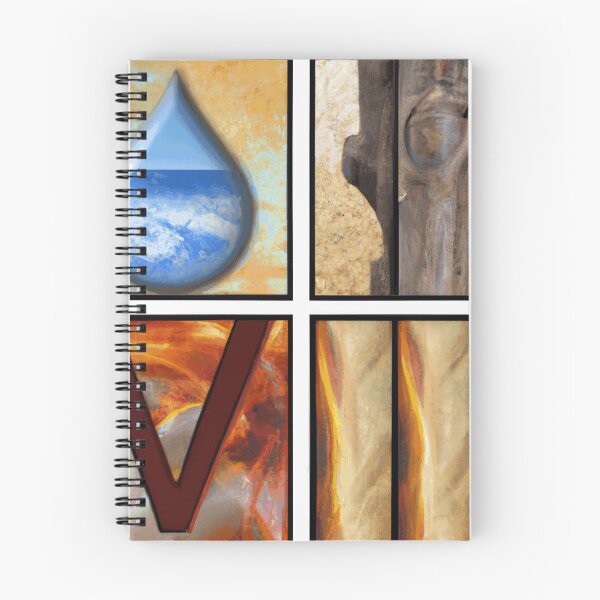 Item preview, Colorful Abstract Five Element Design | Modern Art designed and sold by funnyhalloween.