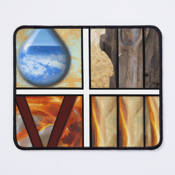 Item preview, Colorful Abstract Five Element Design | Modern Art designed and sold by funnyhalloween.