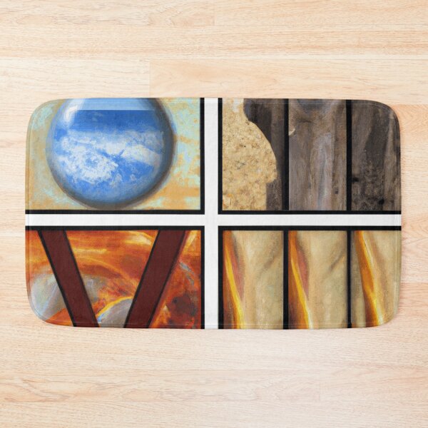 Item preview, Colorful Abstract Five Element Design | Modern Art designed and sold by funnyhalloween.