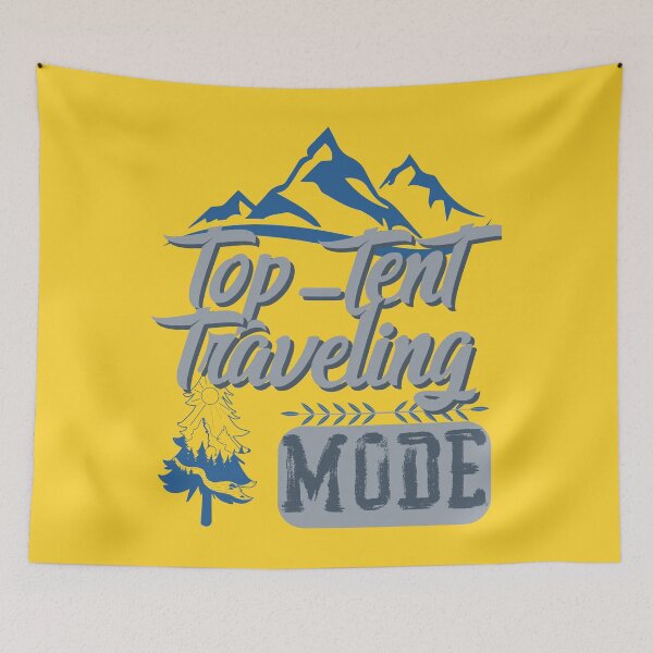 Item preview, top-tent traveling mode, forest river sun inside tree pine designed and sold by movie-popcorn.
