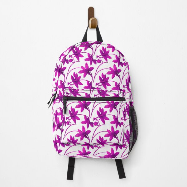 Item preview, Beautiful Magenta inspired floral blue duotone designed and sold by Isa Popping.
