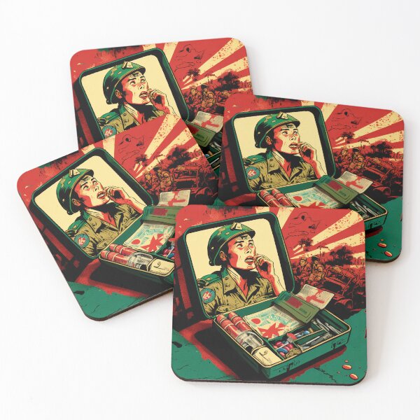 Item preview, Vietnam War Fist Aid Kit Comic designed and sold by iLabarum.