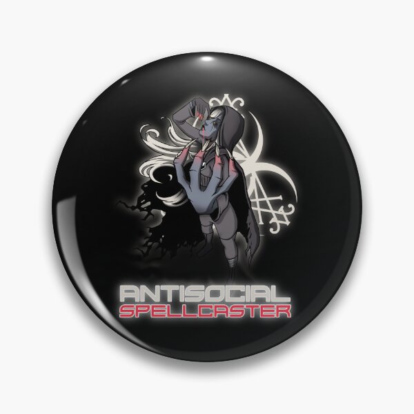 Item preview, Antisocial Spellcaster designed and sold by WackyWorldArt.