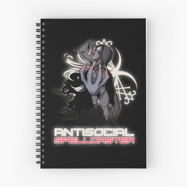 Item preview, Antisocial Spellcaster designed and sold by WackyWorldArt.