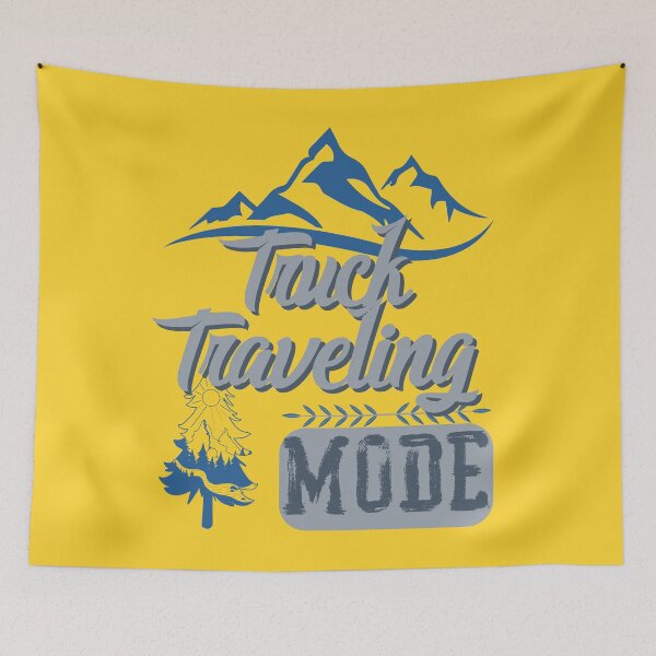 Item preview, truck traveling mode, forest river sun inside tree pine designed and sold by movie-popcorn.