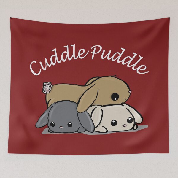 Item preview, Cuddle Puddle designed and sold by SmartAndPunny.