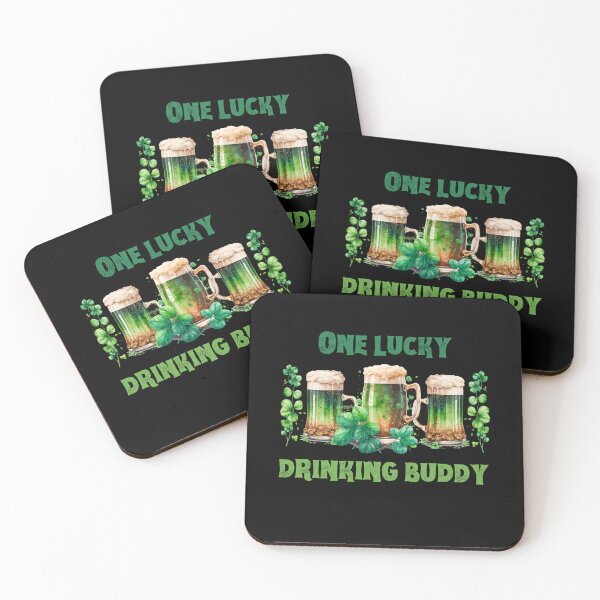 Item preview, One lucky drinking buddy designed and sold by reka88.