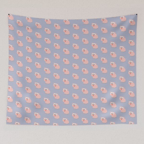 Artikelvorschau, Nettes rosa Schwein entworfen und verkauft von Hedgie Designs.