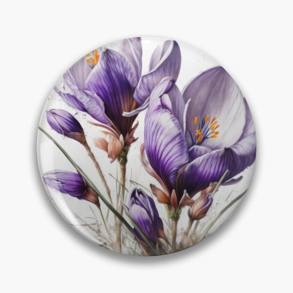 Item preview, Purple Crocus  designed and sold by Vanover Designs.