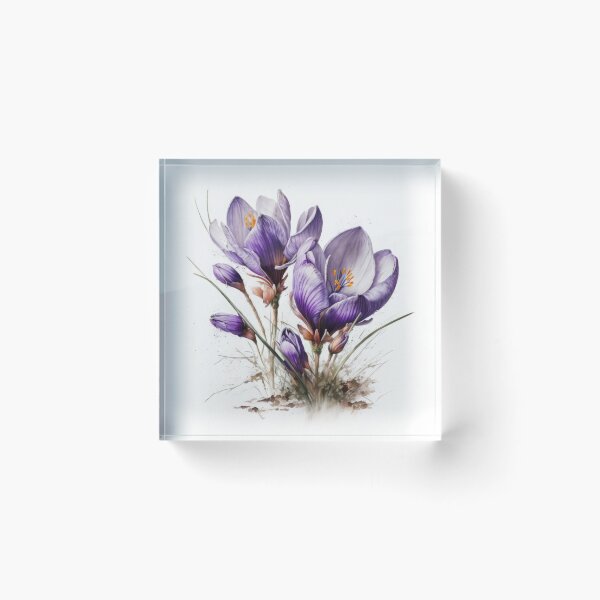 Item preview, Purple Crocus  designed and sold by Vanover Designs.