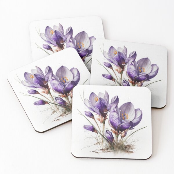 Item preview, Purple Crocus  designed and sold by Vanover Designs.