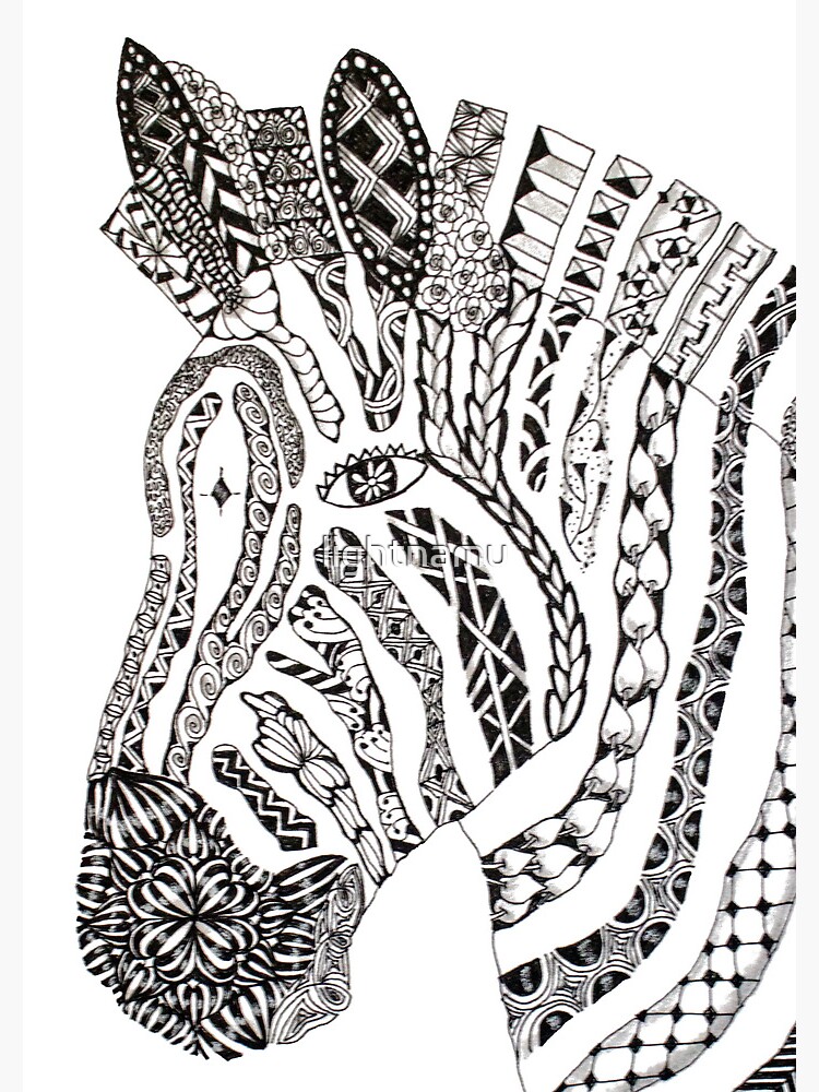 肉筆ペン画！1996年6月Yamitaro作タイトル「ZEBRA」 肉筆ペン画！1996年6月Yamitaro作タイトル「ZEBRA」