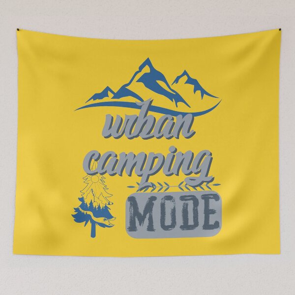 Item preview, urban camping mode, forest river sun inside tree pine designed and sold by movie-popcorn.