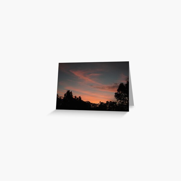 ~Balhannah Sunset~ Greeting Card