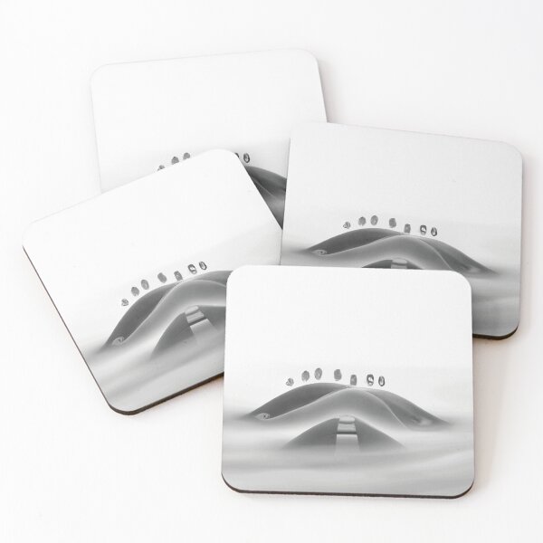 Item preview, Fog Hill Abstract Five Element Design | Modern Art designed and sold by funnyhalloween.