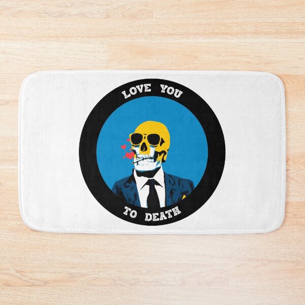 Item preview, Love You To Death Valentine Pop Art Skull designed and sold by PVSKI.