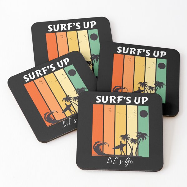 Item preview, Surf's Up, Let's Go designed and sold by ImaginedCo.