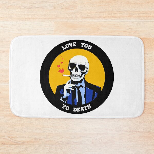 Item preview, Love You To Death Valentine Pop Art Skull designed and sold by PVSKI.