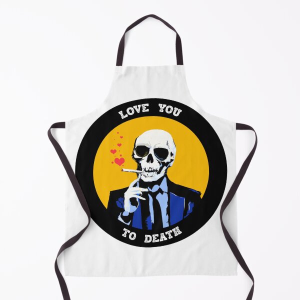 Aperçu de l'œuvre Love You To Death Valentine Pop Art Skull créée et vendue par PVSKI.