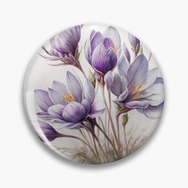 Item preview, Crocus Flowers  designed and sold by Vanover Designs.