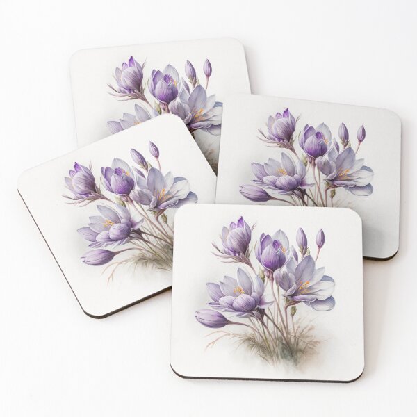 Item preview, Crocus Flowers  designed and sold by Vanover Designs.