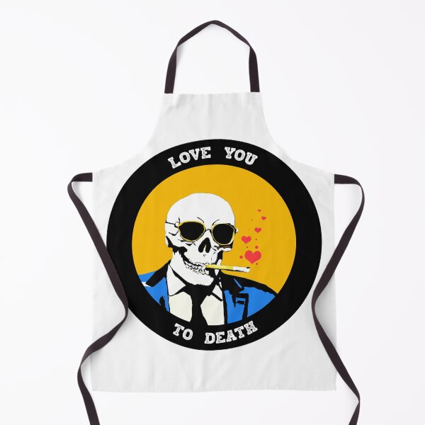 Aperçu de l'œuvre Love You To Death Valentine Pop Art Skull créée et vendue par PVSKI.