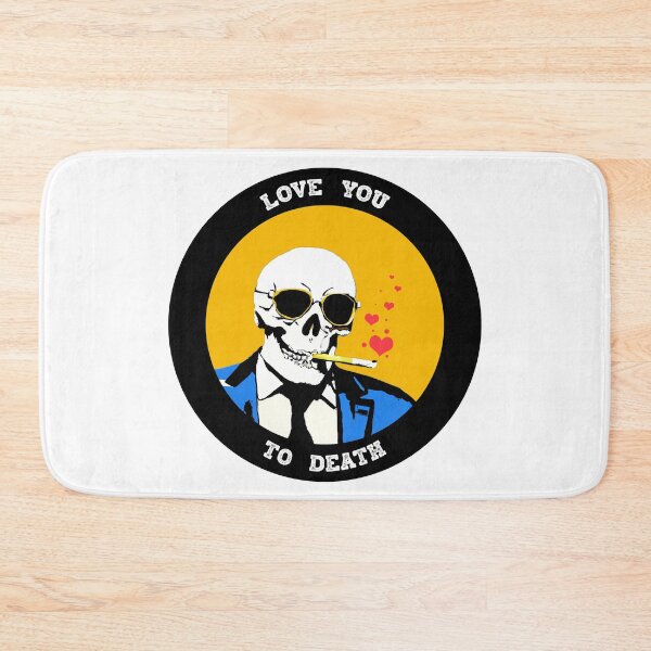 Item preview, Love You To Death Valentine Pop Art Skull designed and sold by PVSKI.