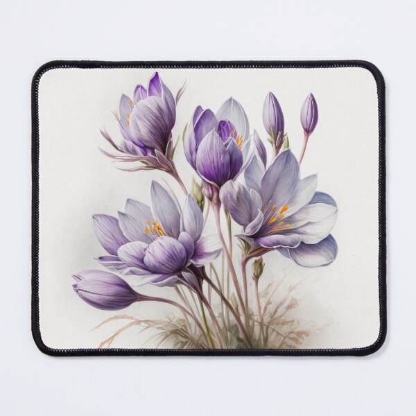 Item preview, Crocus Flowers designed and sold by Vanover Designs.