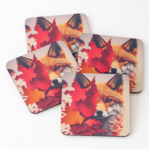 Item preview, Autumn Fox Illustration designed and sold by OccultDreams.