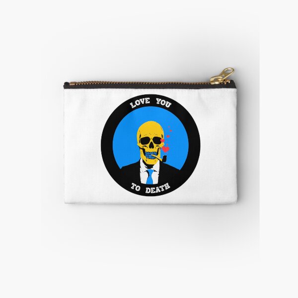 Artikelvorschau, Love You To Death Valentine Pop Art Skull entworfen und verkauft von PVSKI.