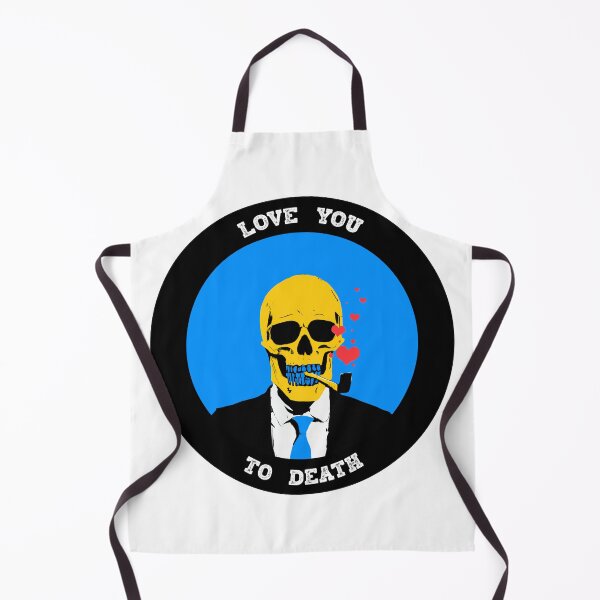 Item preview, Love You To Death Valentine Pop Art Skull designed and sold by PVSKI.