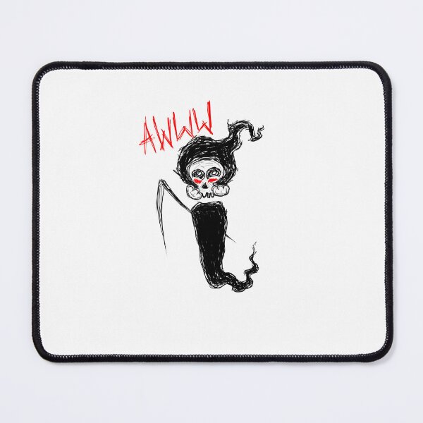 Item preview, Cute sketchy cartoon grim reaper awww designed and sold by SoberStan.