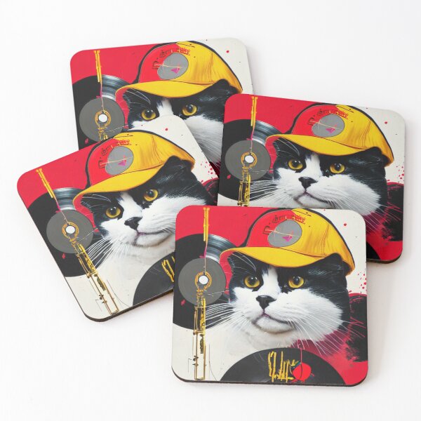 Item preview, The Black and White Beatmaker - The Club King - The Cool Cat DJ designed and sold by WBP Mart.