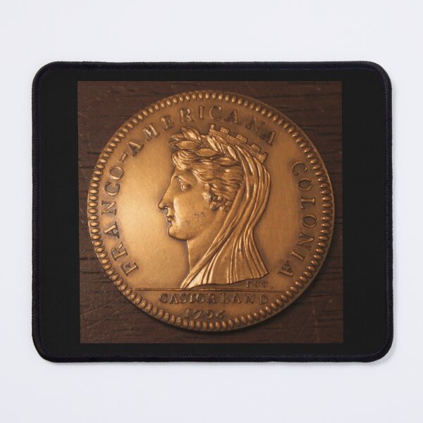 Item preview, 1796 Franco-Americana Colonia Castorland designed and sold by coinsxcrochet.