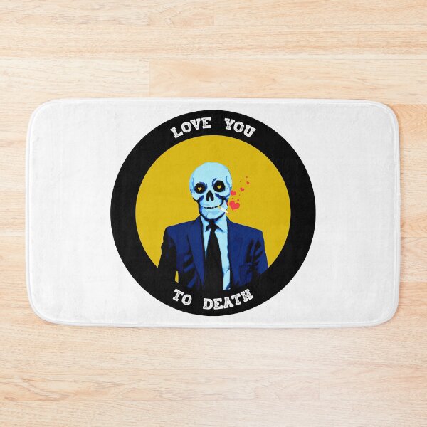 Item preview, Love You To Death Valentine Pop Art Skull designed and sold by PVSKI.
