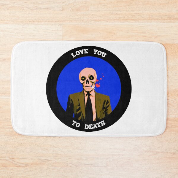 Item preview, Love You To Death Valentine Pop Art Skull designed and sold by PVSKI.