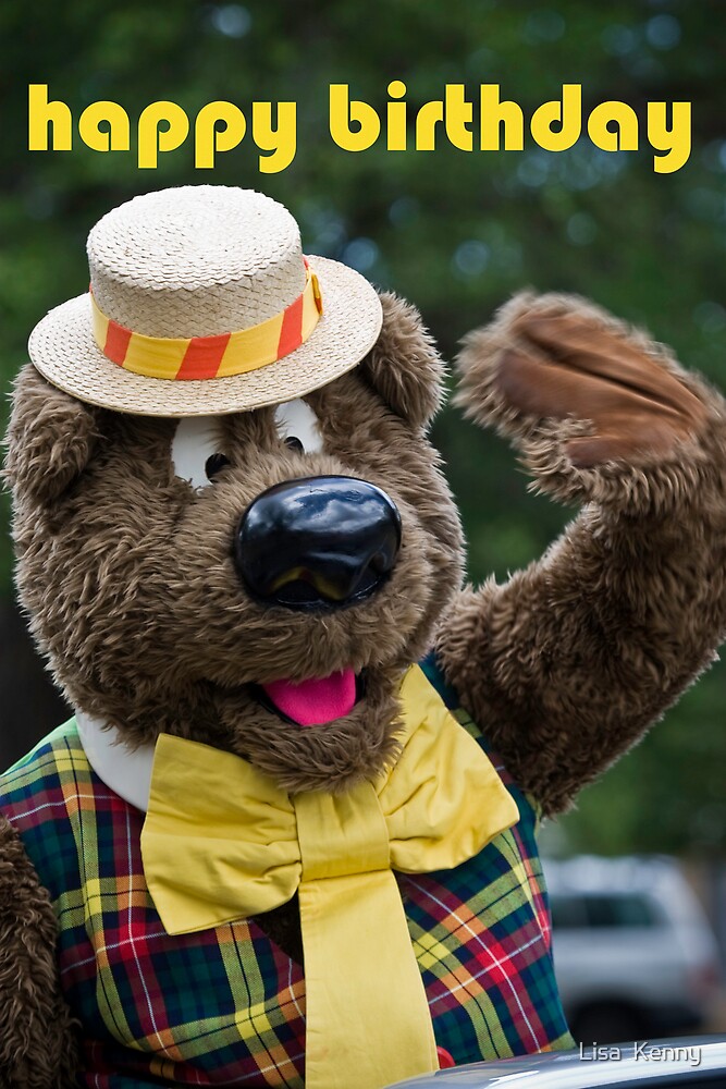 “happy birthday from Humphrey” by Lisa Kenny | Redbubble