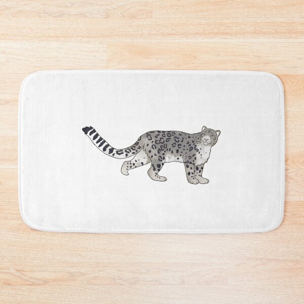 Item preview, Snow leopard cute illustration designed and sold by Yarafantasyart.