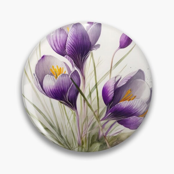 Item preview, Crocus Flowers  designed and sold by Vanover Designs.
