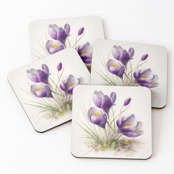 Item preview, Crocus Flowers  designed and sold by Vanover Designs.