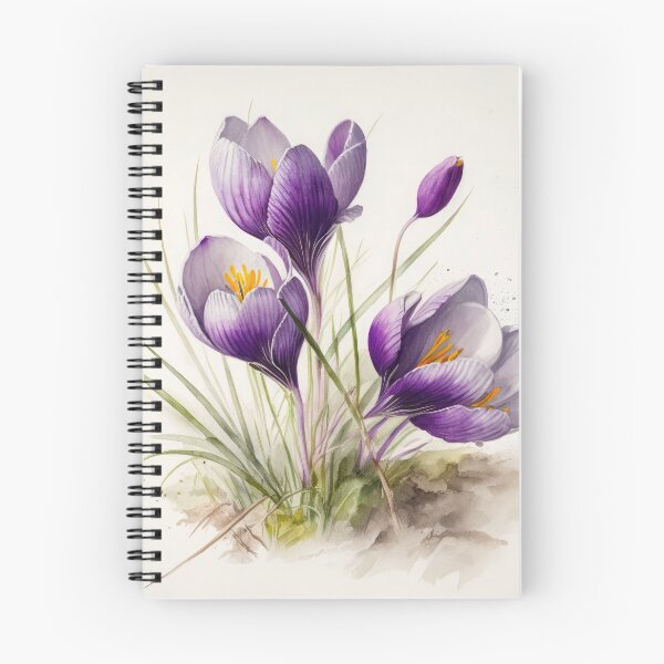 Item preview, Crocus Flowers  designed and sold by Vanover Designs.