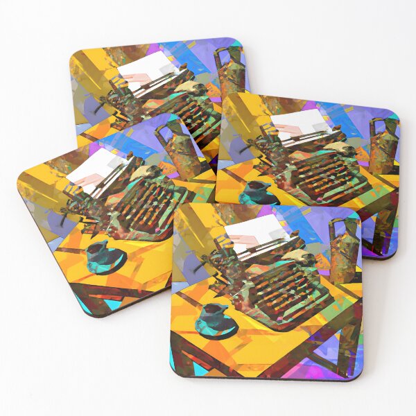 Item preview, Typewriter on Desk designed and sold by Virtuadmin.
