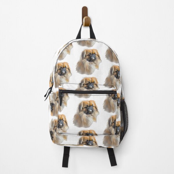 Item preview, Watercolor Painting of Pekingese Small Dog Breed designed and sold by Nalaxation.
