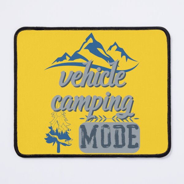 Item preview, vehicle camping mode, forest river sun inside tree pine designed and sold by movie-popcorn.